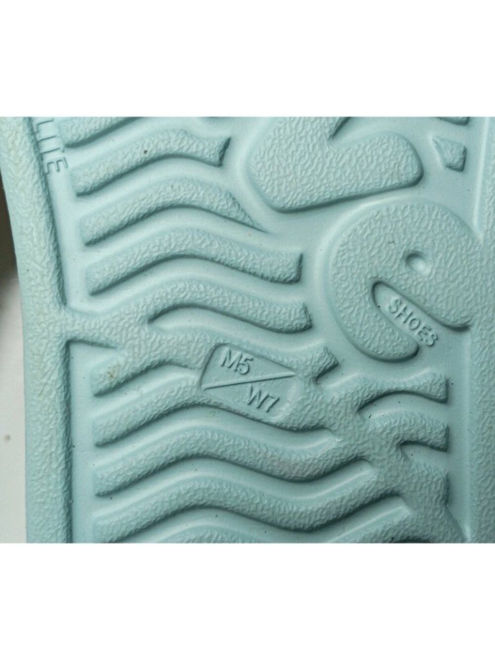 Native Unisex Jefferson Slip On Shoes W7/M5 Ocean Green Waterproof Outdoor READ - Picture 9 of 10